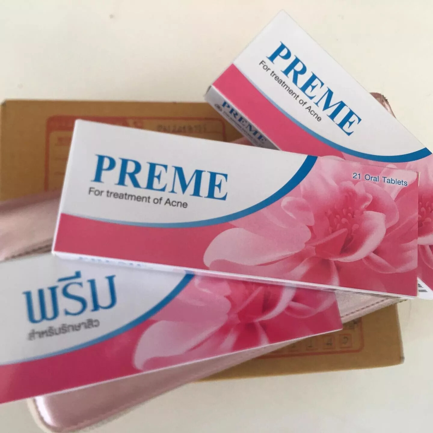 1/3/12 boxes for Preme Contraceptive pill for women.