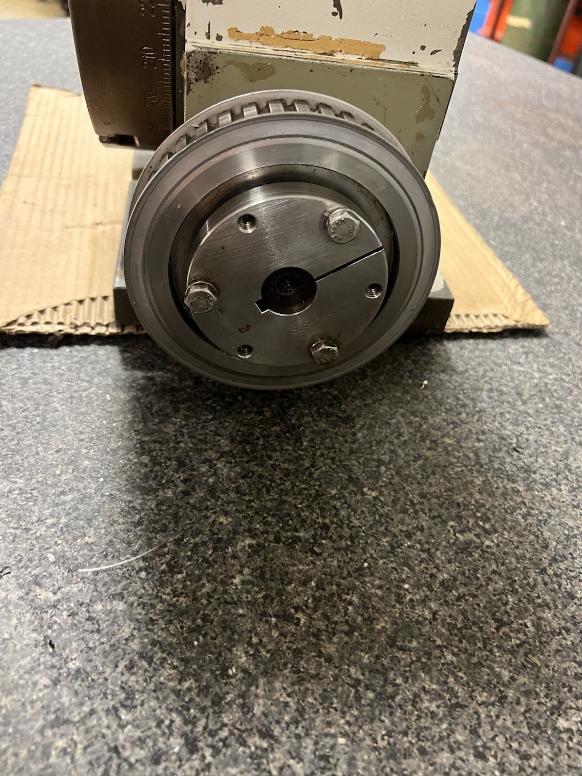 troyke DL-10-B 4th axis (missing Controller/motor) 7” Center 10” Table Cnc Mill