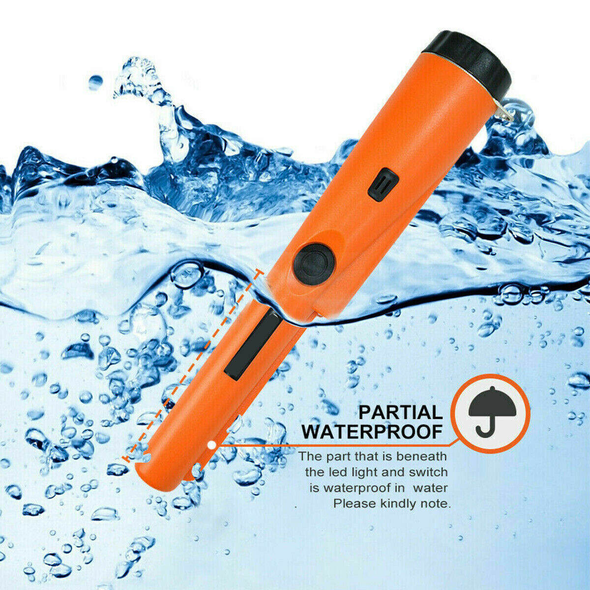Metal Detector Gold Digger Hunter Sensitive Tester Waterproof