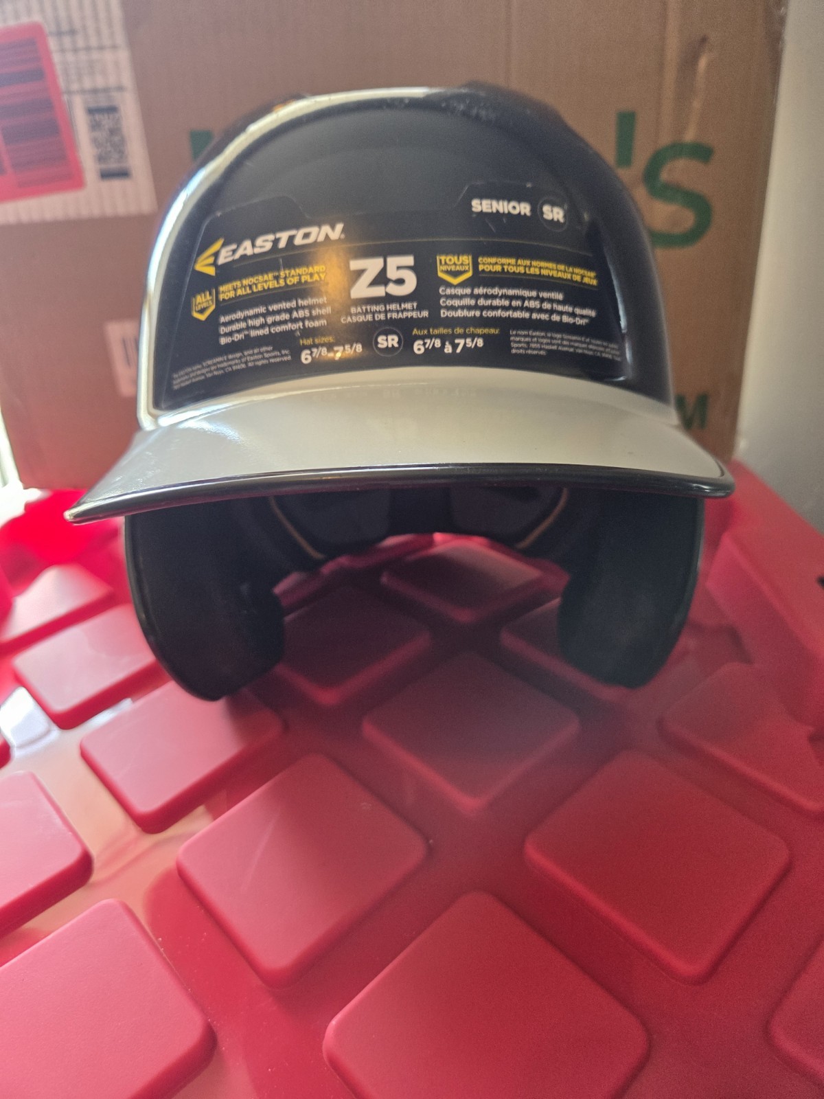 EASTON HELMET SENIOR SR BASEBALL AND SOFTBALL HELMET Z5 ALL LEVELS