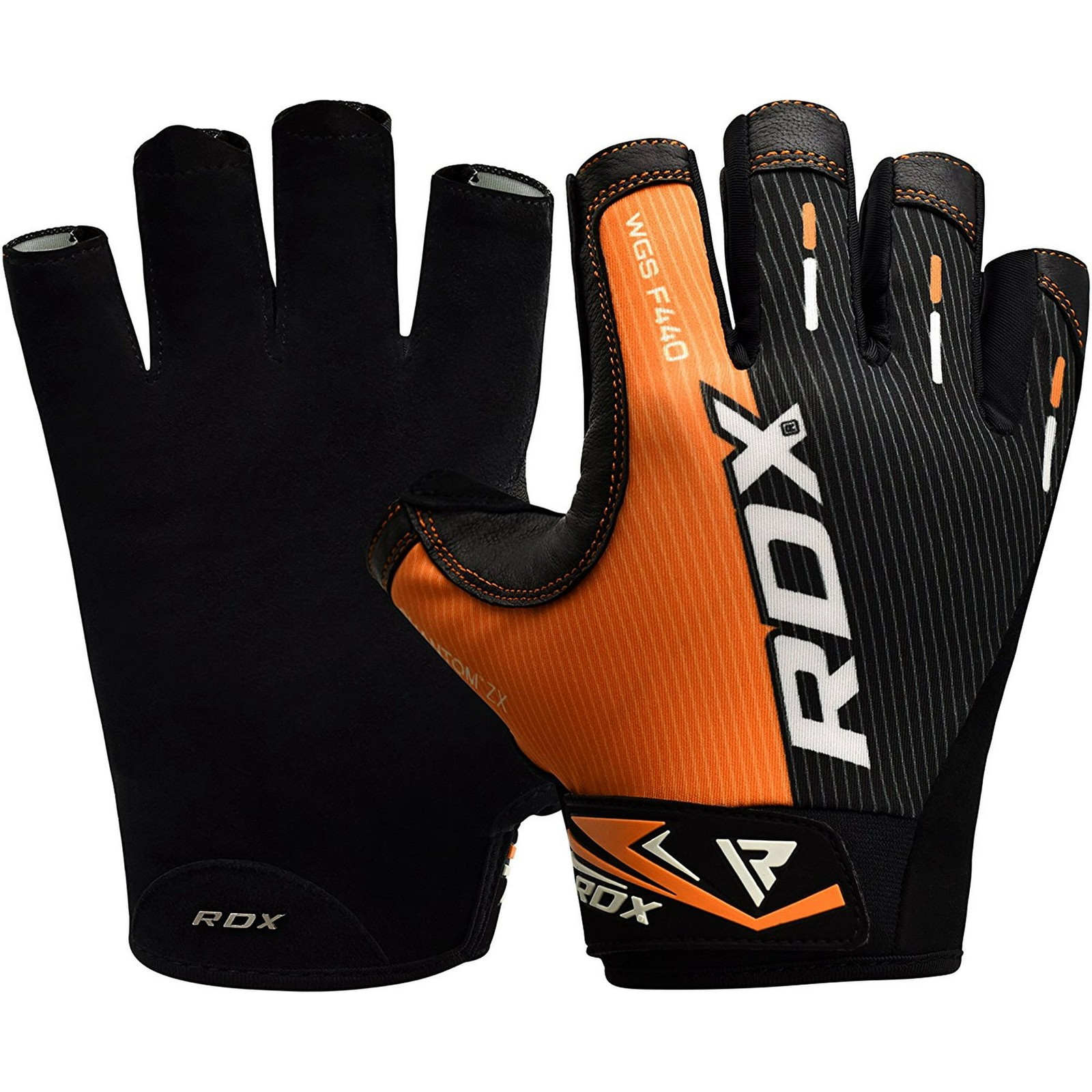 RDX Weight Lifting Gloves - Padded, Breathable, Anti-Slip for Gym & Fitness