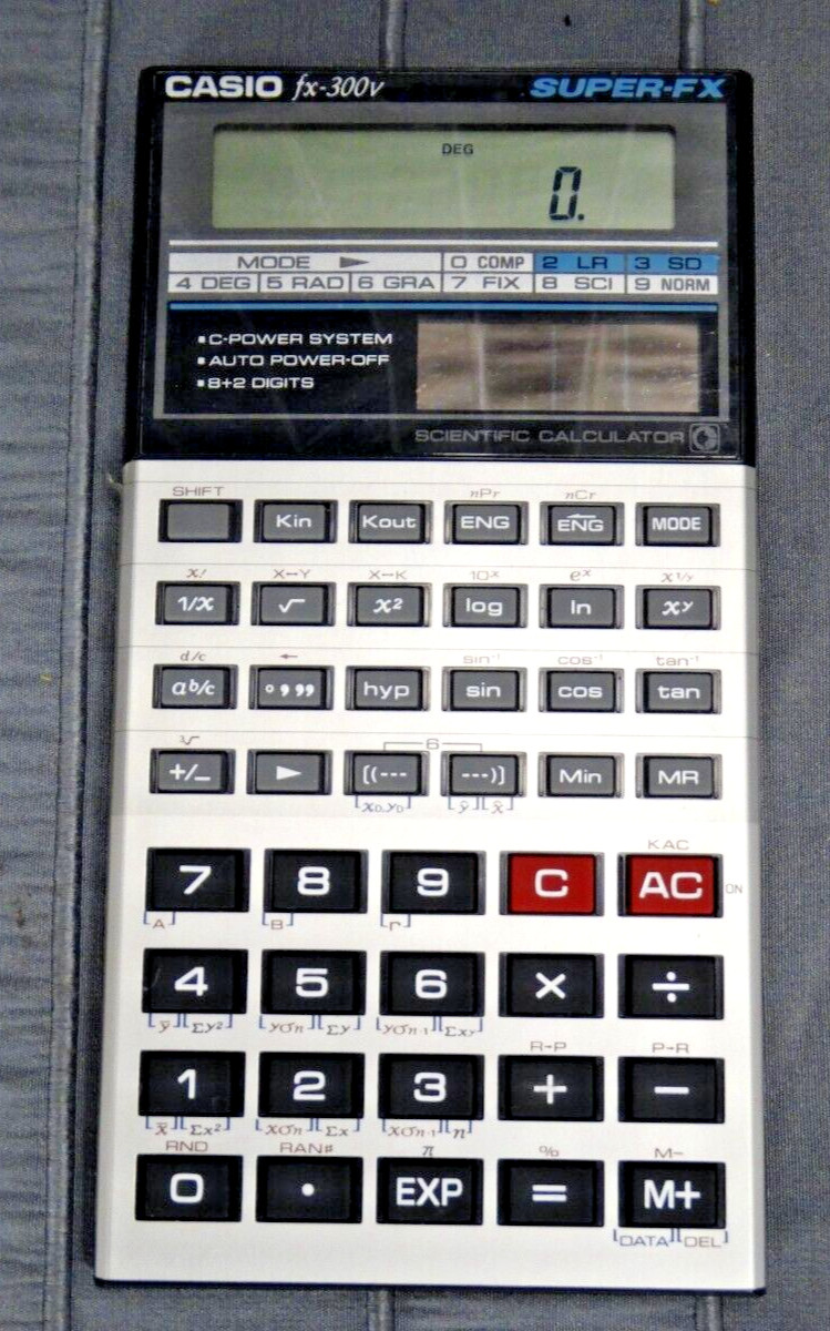 Casio fx-300v Super-FX Scientific Calculator