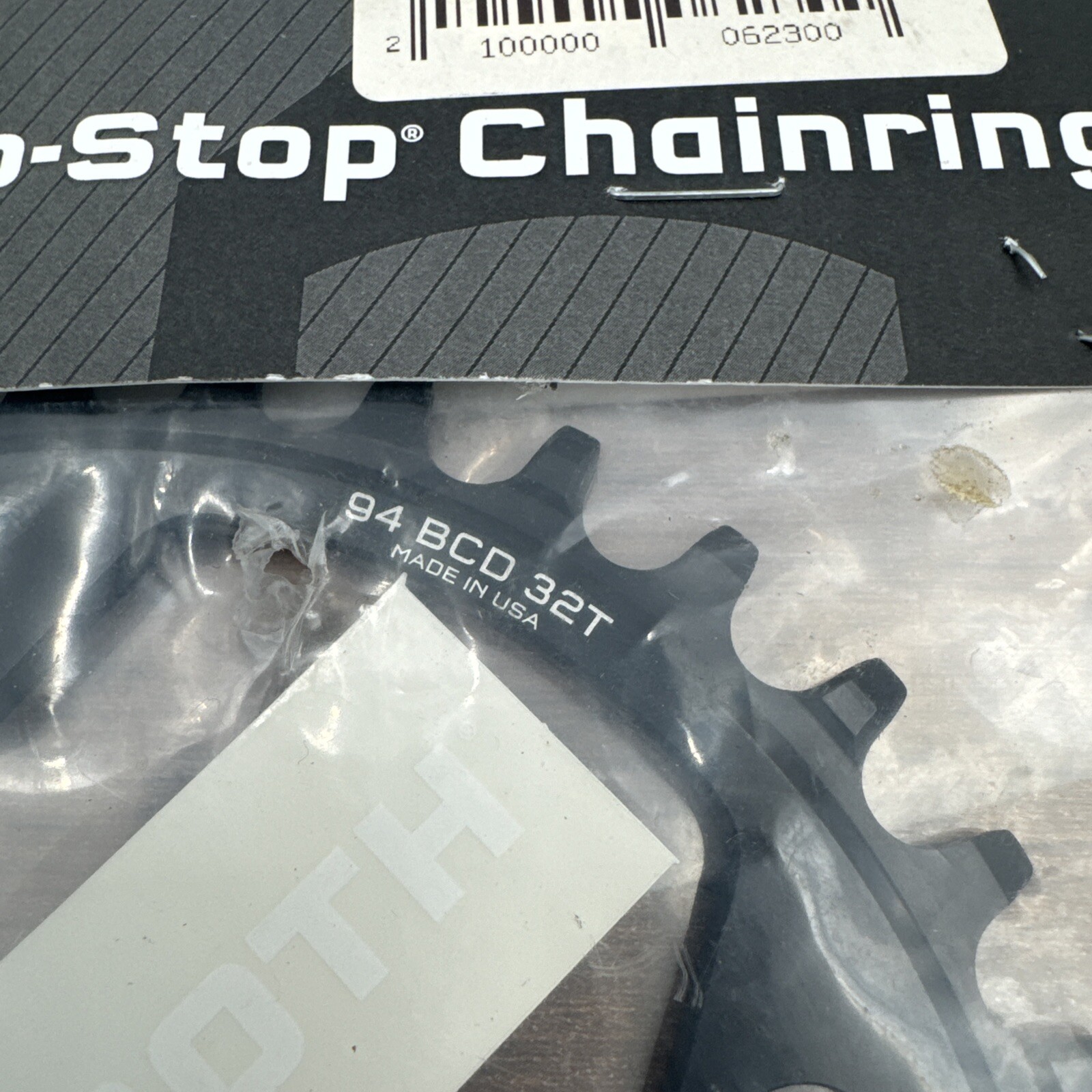 Wolf Tooth Components Drop-Stop Chainring: 32T x 94 4-Bolt