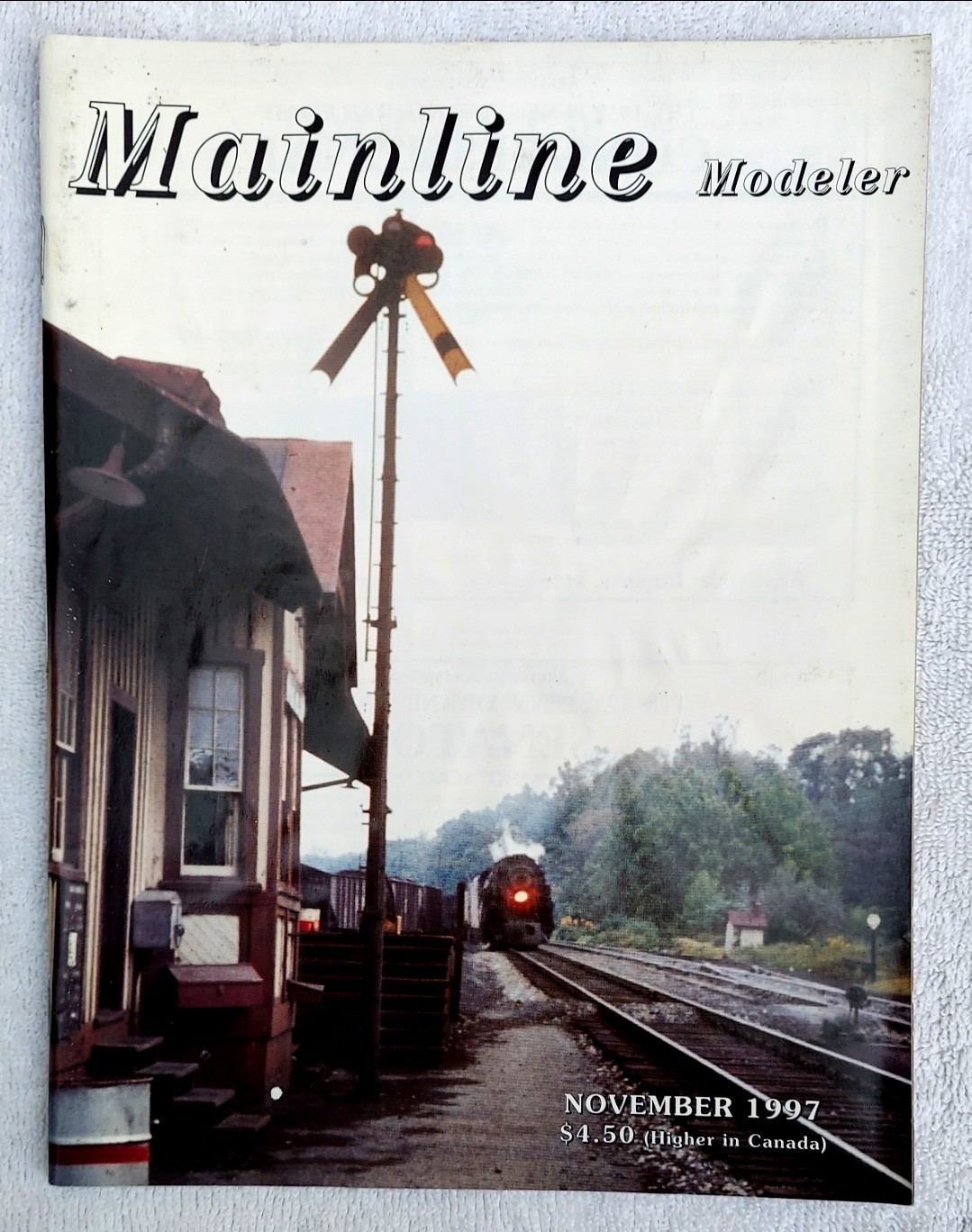 MAINLINE MODELER Magazine Trains November 1997 EUC