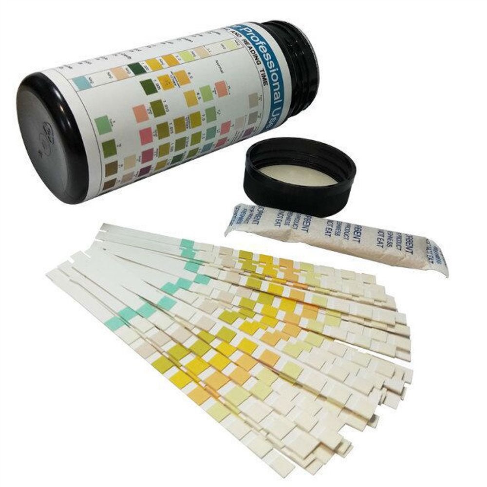 10 in1 Urine Test Strip 10 Parameters Testing pH Protein Kidney & Liver Function