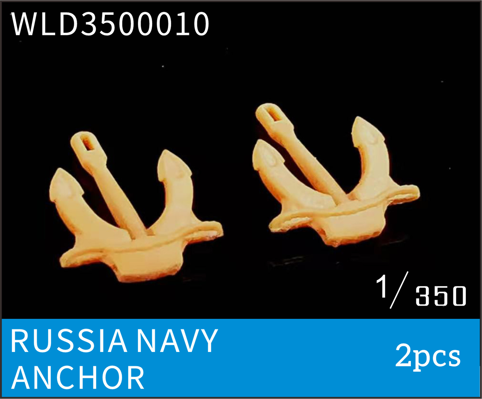 WULA MODELS WLD3500010 1/350 RUSSIA NAVY ANCHOR model kit