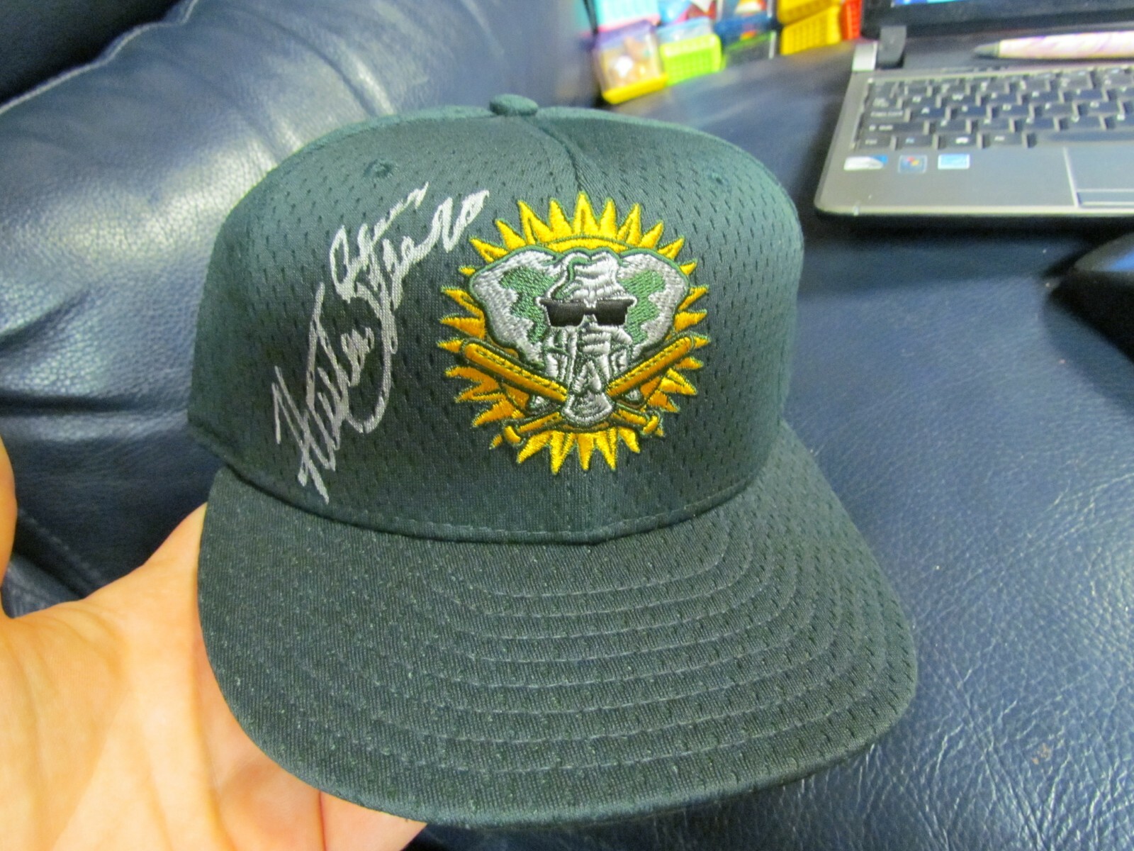 Huston Street Autographed Baseball Hat Cap