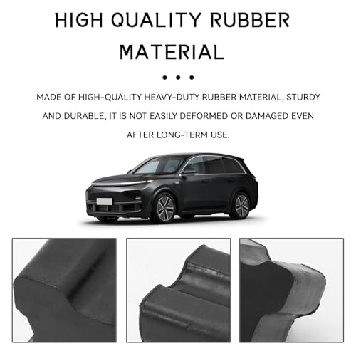 4PCS Rubber Coil Spring Spacers, Heavy Duty Coil Over Suspension Lift Black