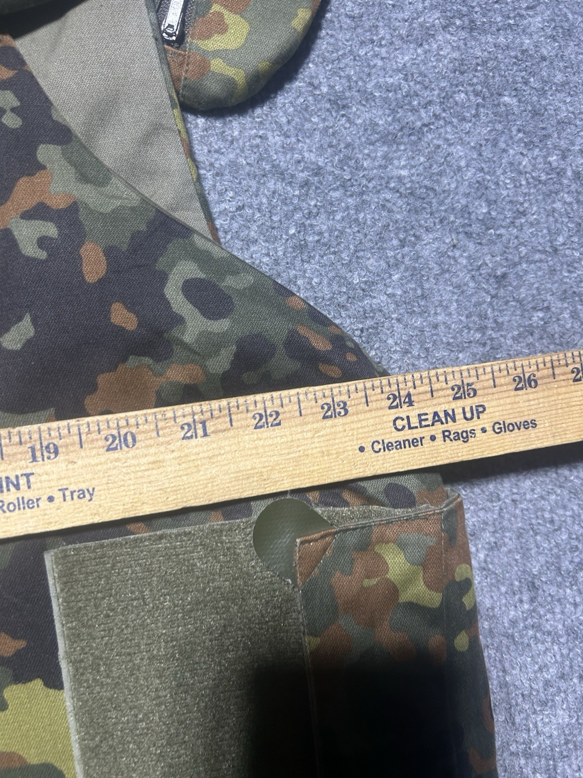 German Bundeswehr Splitterschutzweste Flak Jacket Camouflage