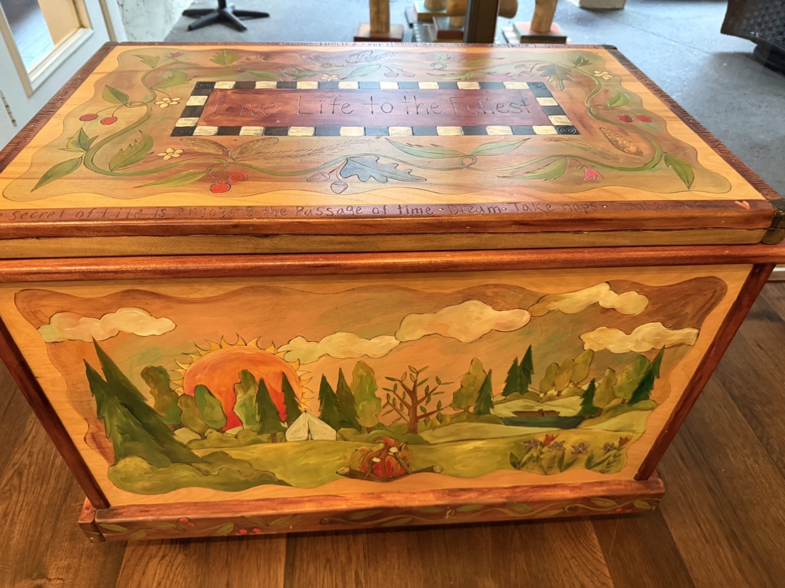 STICKS SARAH GRANT ART FURNITURE CHEST