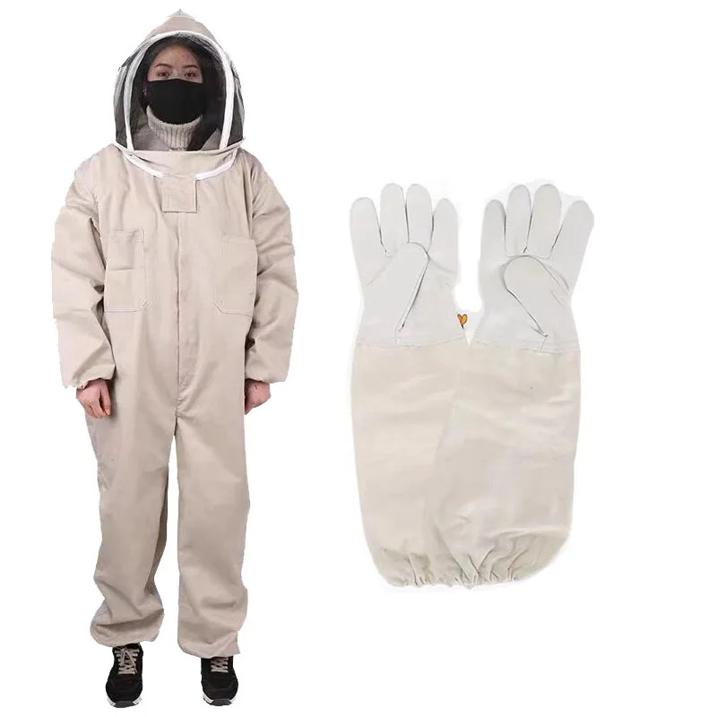 Bee Suit Professional Grade Preferred Fabric Full Body Beekeeping Protective Clo