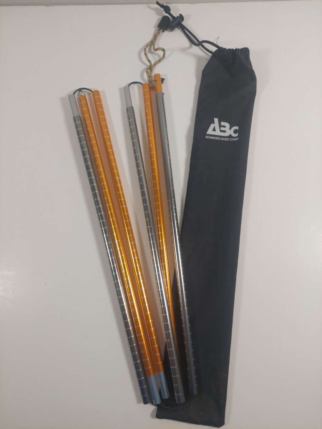 Abc ADVANCED BASE CAMP Backcountry Avalanche Probe 105" Long When Extended.