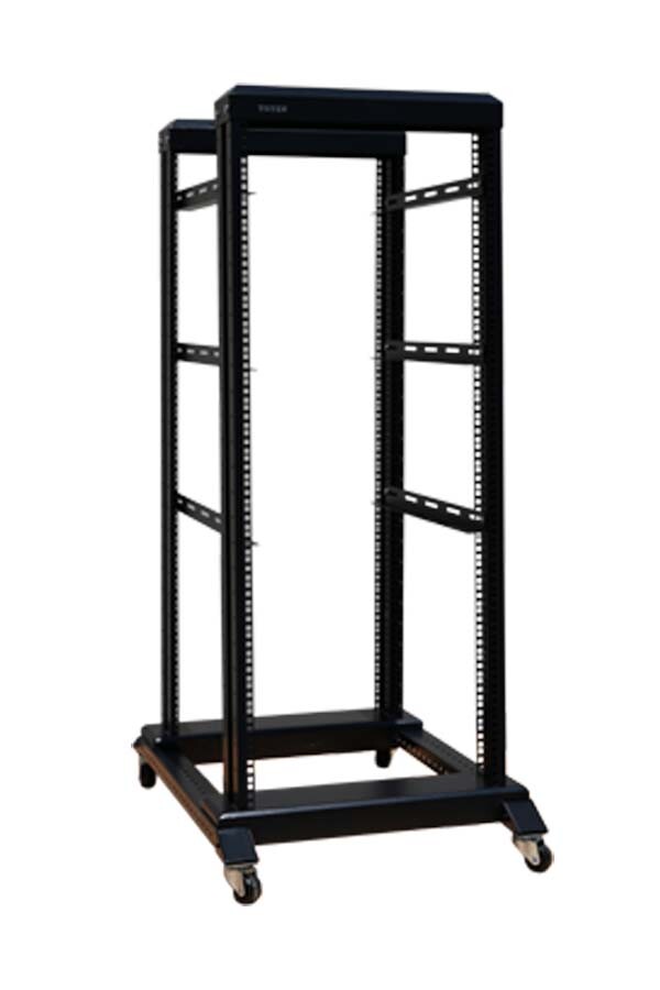 4-Post Adjustable Open Frame Server Rack IT Network Relay IT 27U 800mm W/ shelf