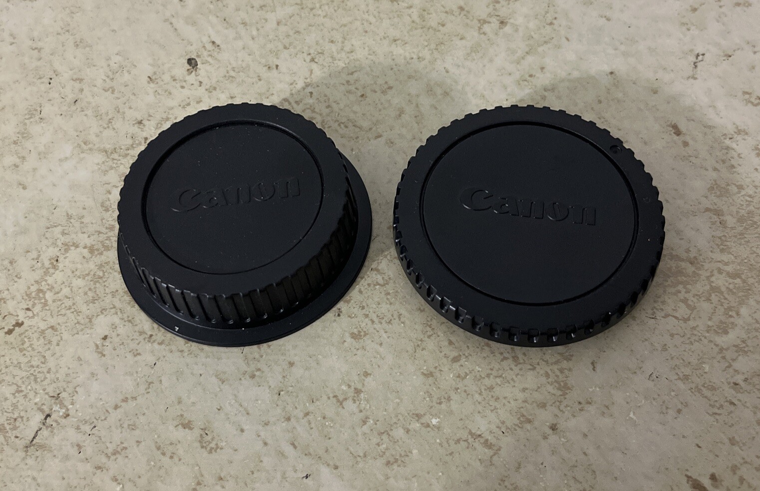 Canon Lens Cover Plastic- made in Taiwan