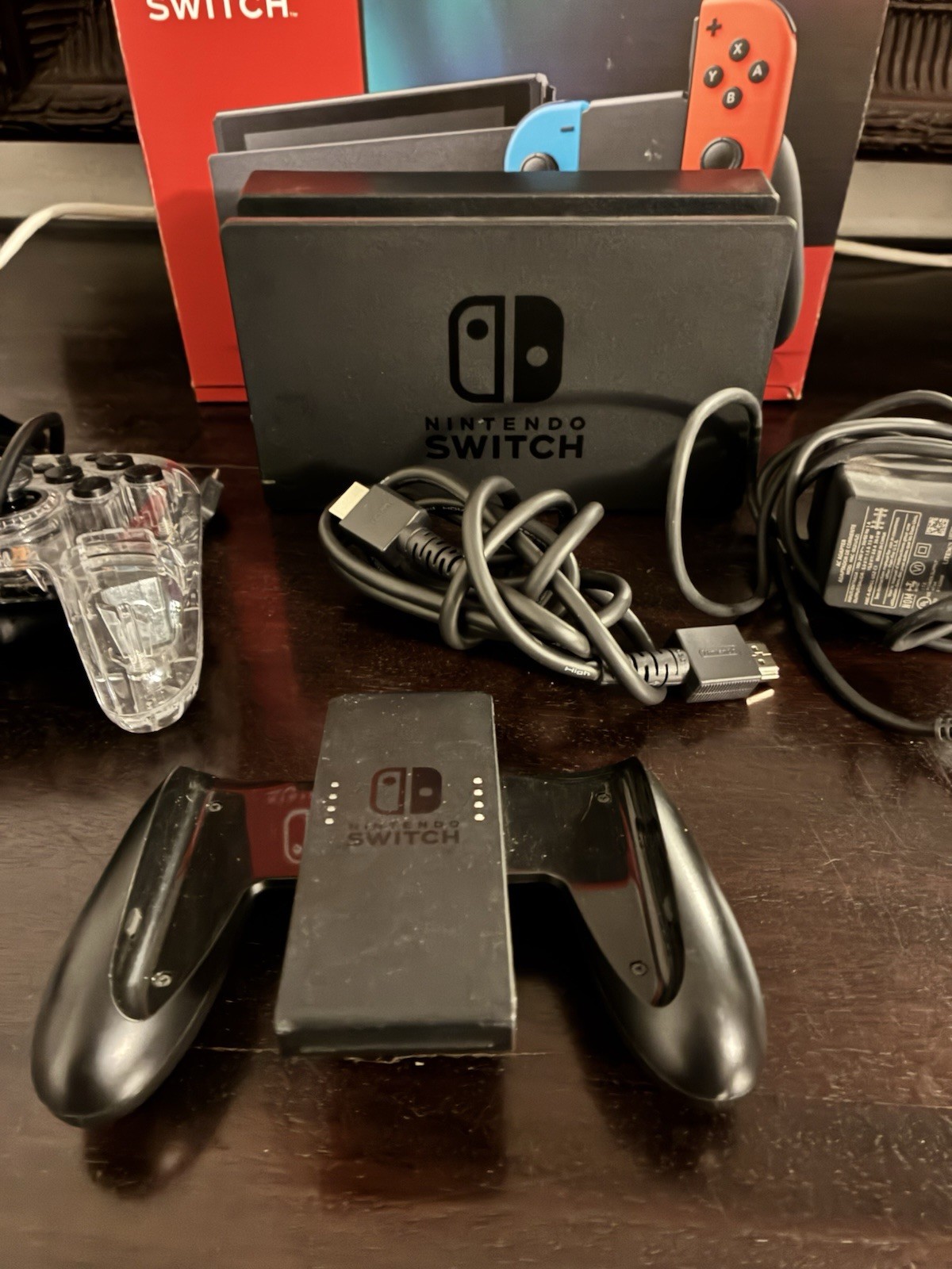 Nintendo Switch Dock Station w/ AC Adapter Power Cord & HDMI Tested