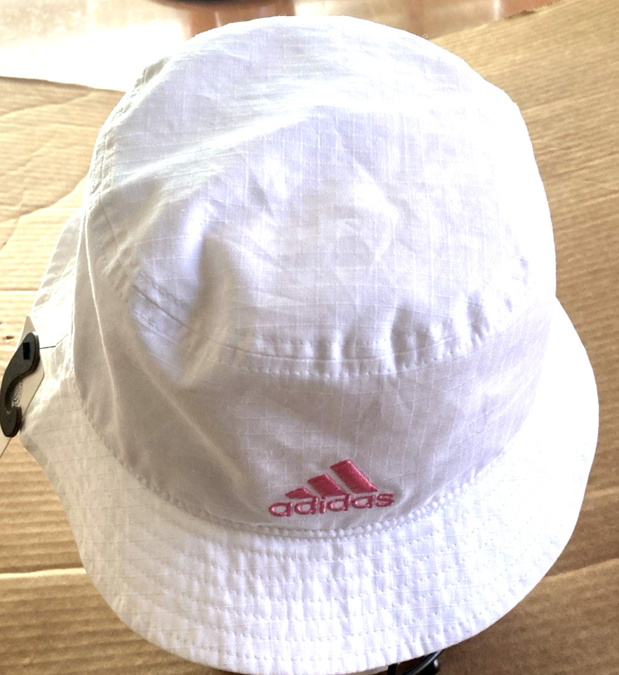 Adidas Aeroready Women's Size Bucket Hat White - NWT