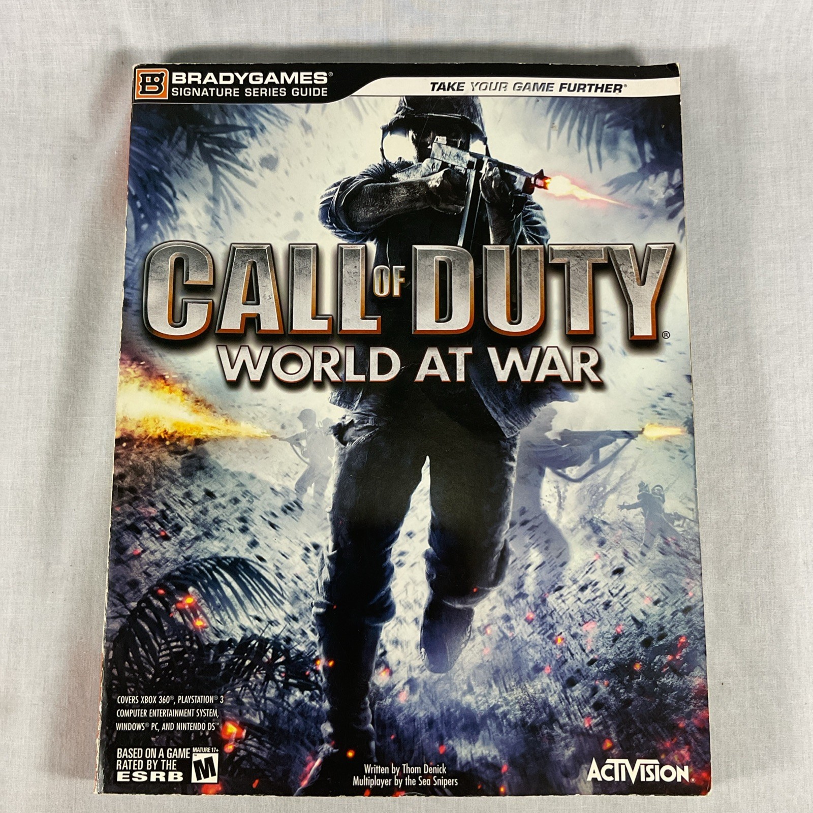 BradyGames Call of Duty: World at War Activision Written By Thom Denick
