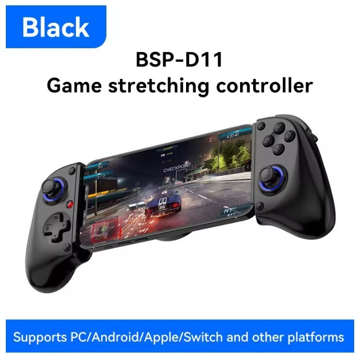 BSP-D11Stretching Mobile Gaming Wireless Phone Controller For Android/IOS/TABLET