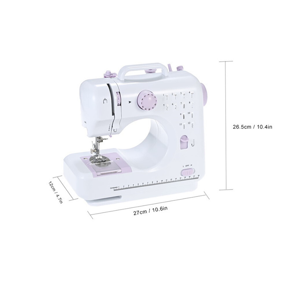 Electric Sewing Machine Portable Crafting Mending Machine Mini Desktop Household