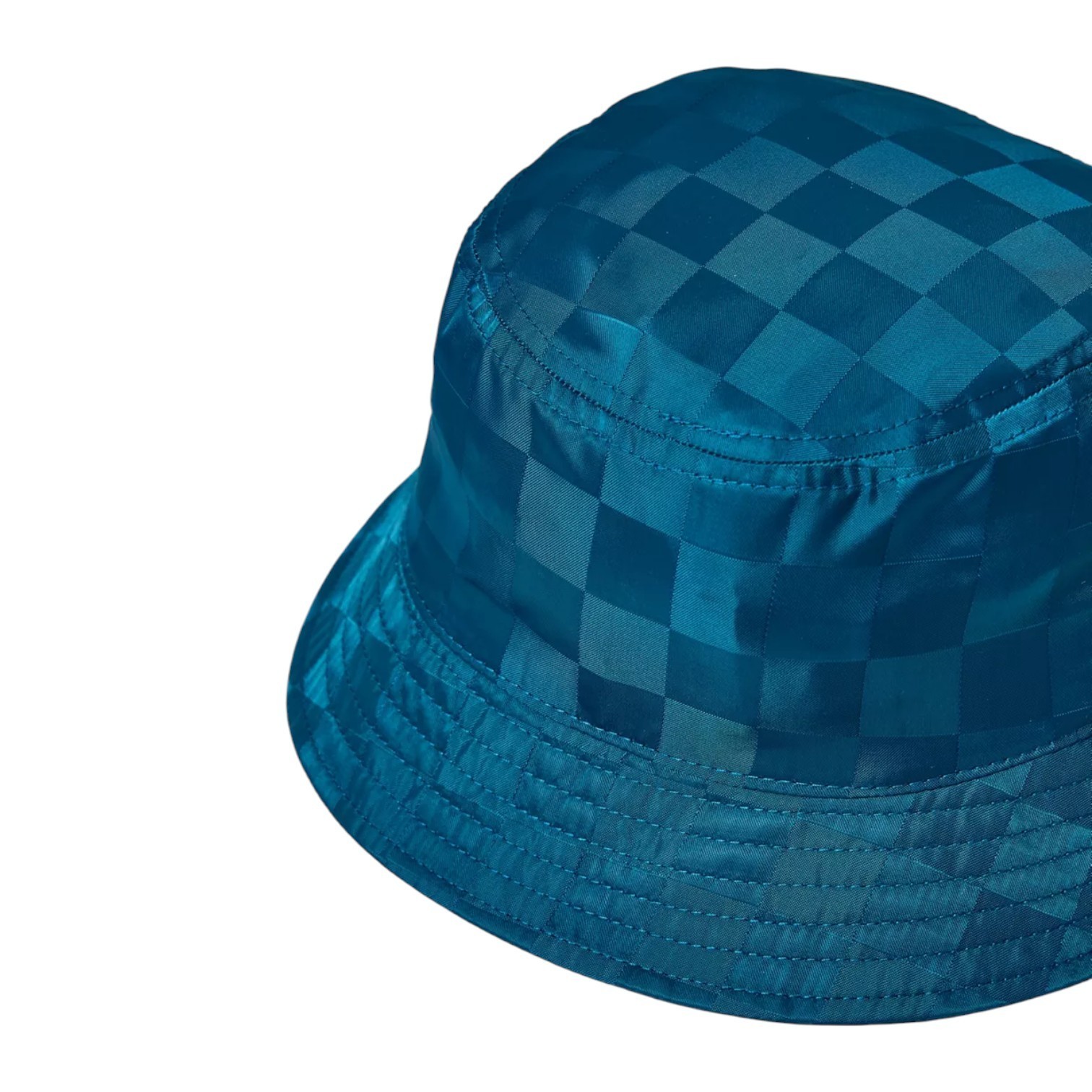 New Umbro Checkerboard Bucket Hat Cap Aster/Mist - OSFM