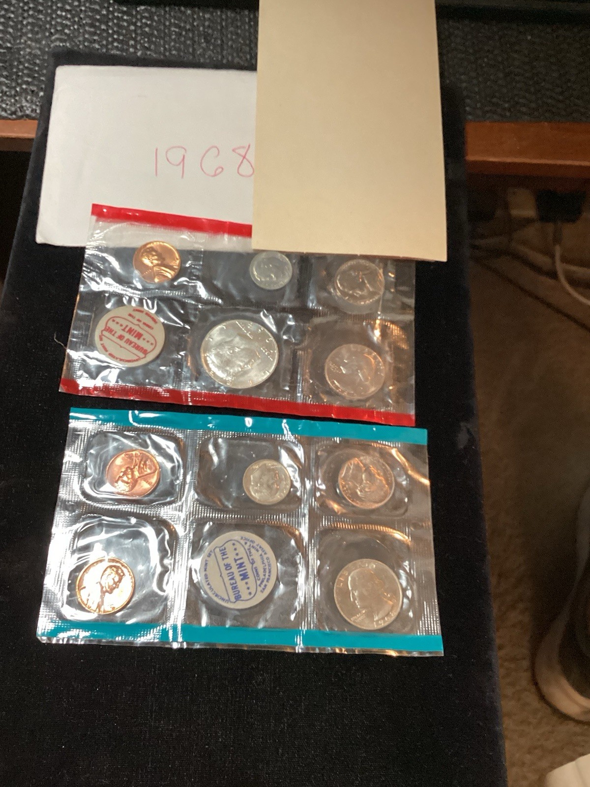 1968 Mint Set Without Original Envelope Shipped With All As Shown In Photos!