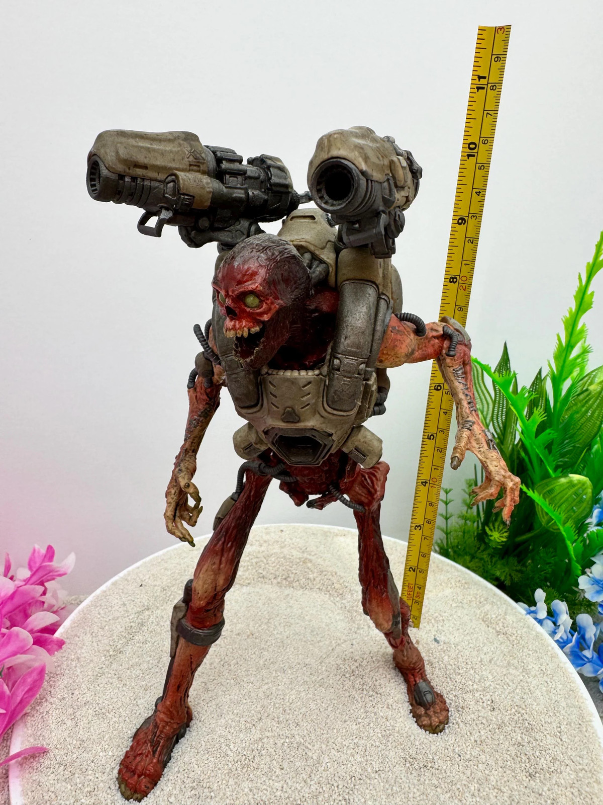 Doom Zombie Aquarium Decoration: Food-Safe Fish Tank Decor