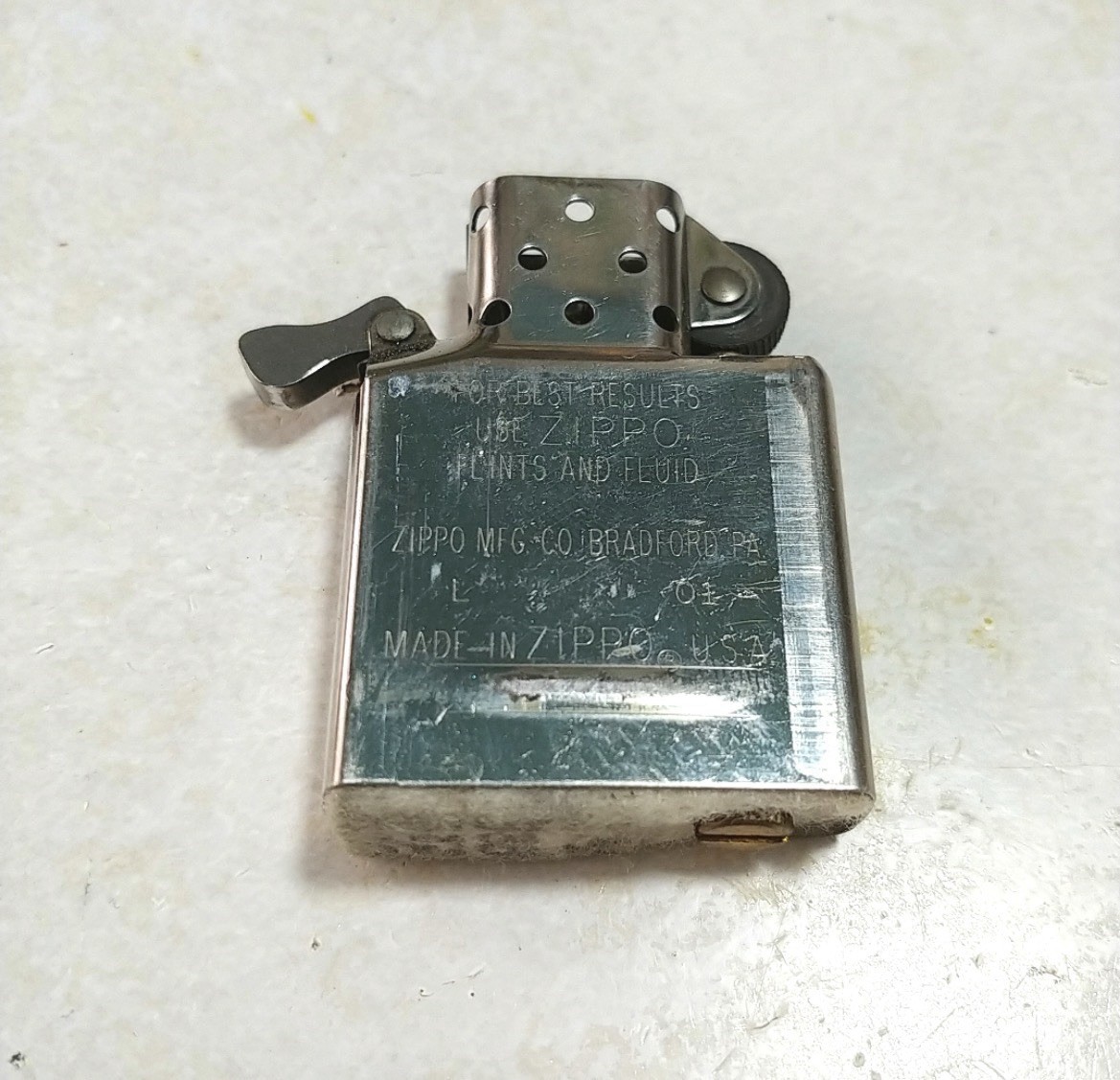 Zippo Oil Lighter, Multi-Color Custom, 2003
