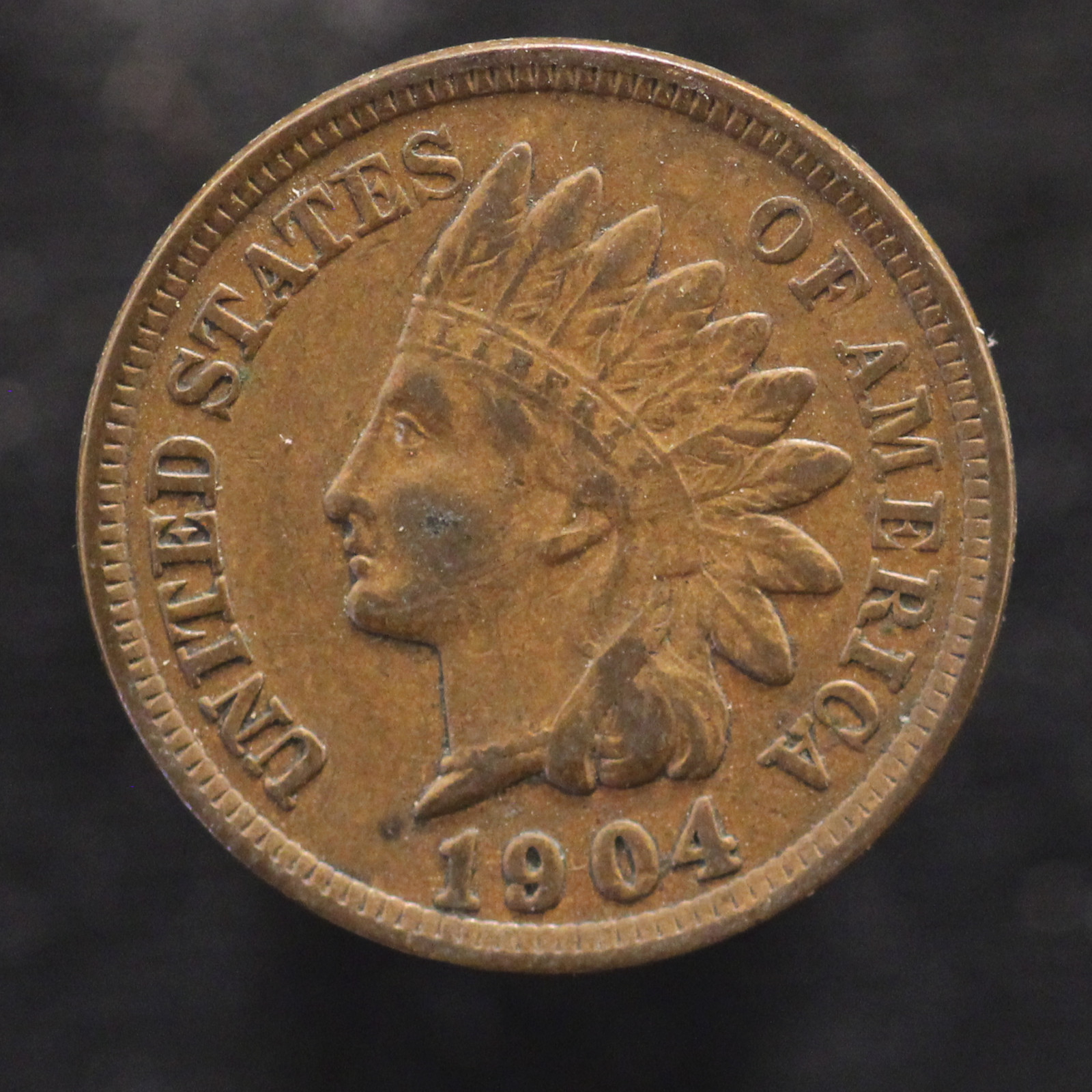 1904 Indian Head Cent - XF - FREE SHIPPING (US437)