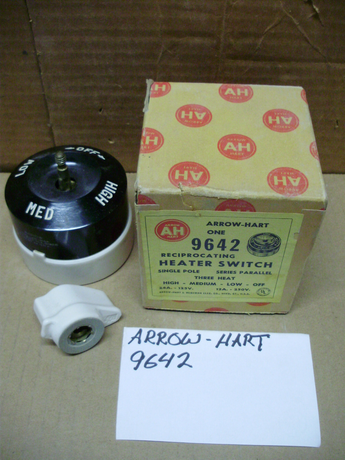 Arrow-Hart Ohmite Heater, Tap Switch, Rheostat