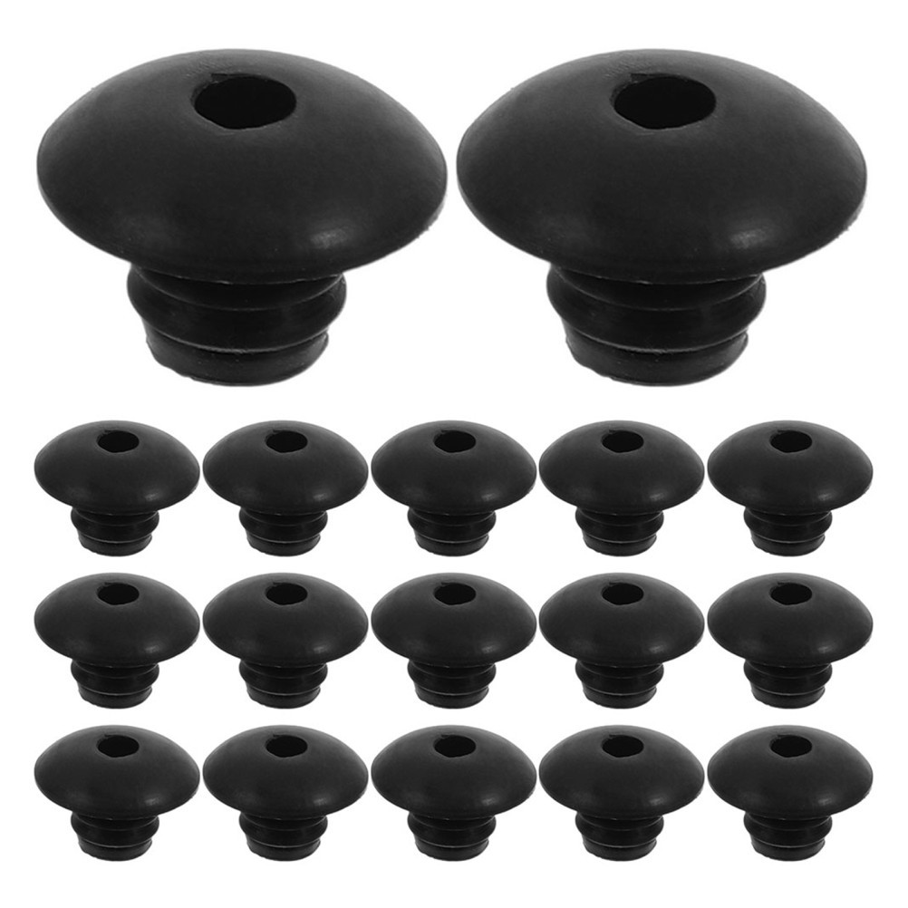50 Pcs Pegboard Hook Lock Securing System Thread Plugs Locks Hooks