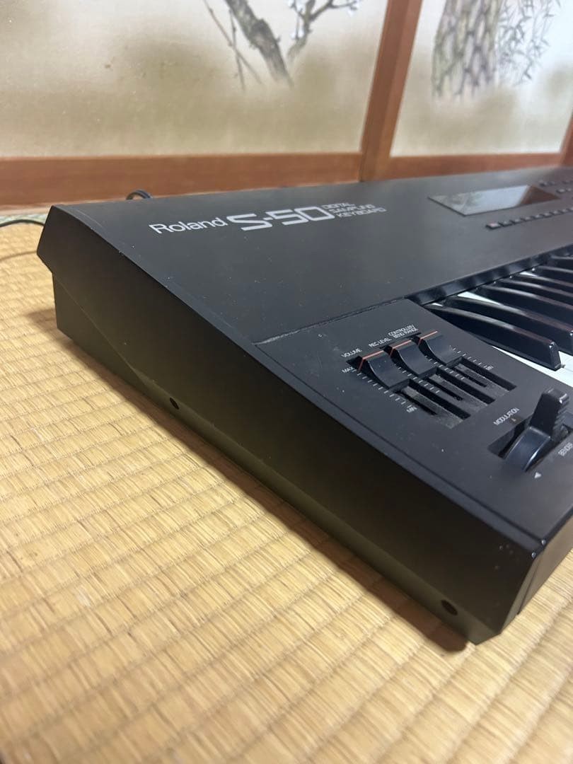 Roland S-50 Digital Sampling Keyboard Sound output confirmed