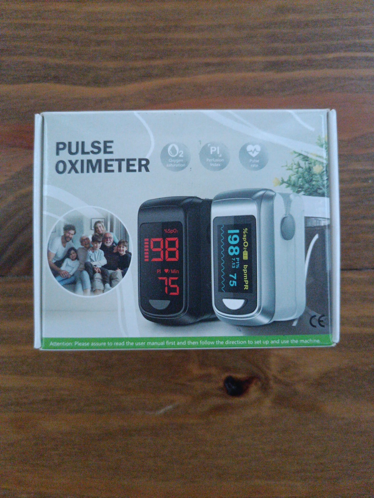 Oximeter Pulse Fingertip SpO2 Heart Rate Monitor Blood Oxygen Saturation Monitor