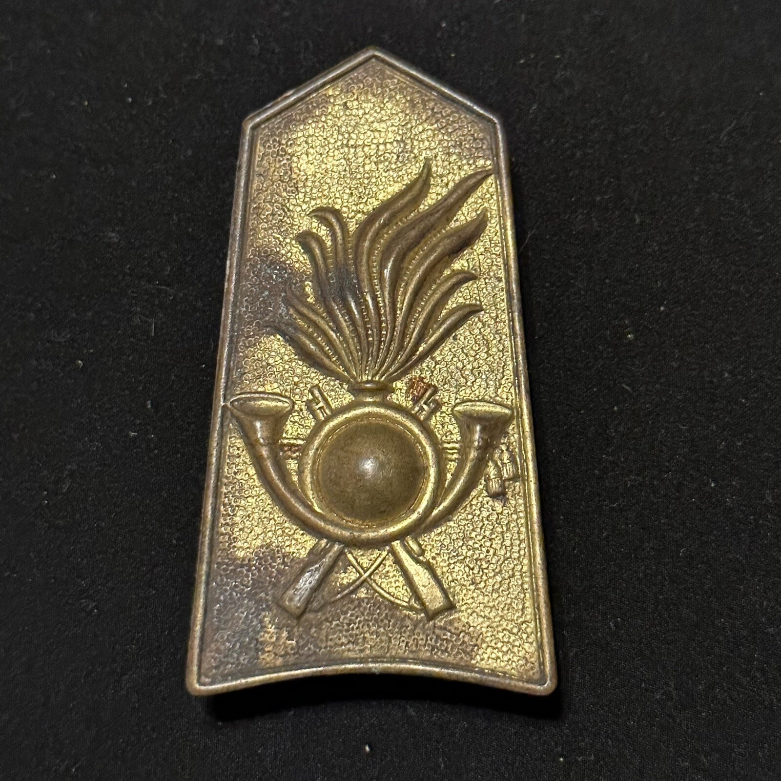 WWII Italian Alpini Infantry Shoulder Board Original