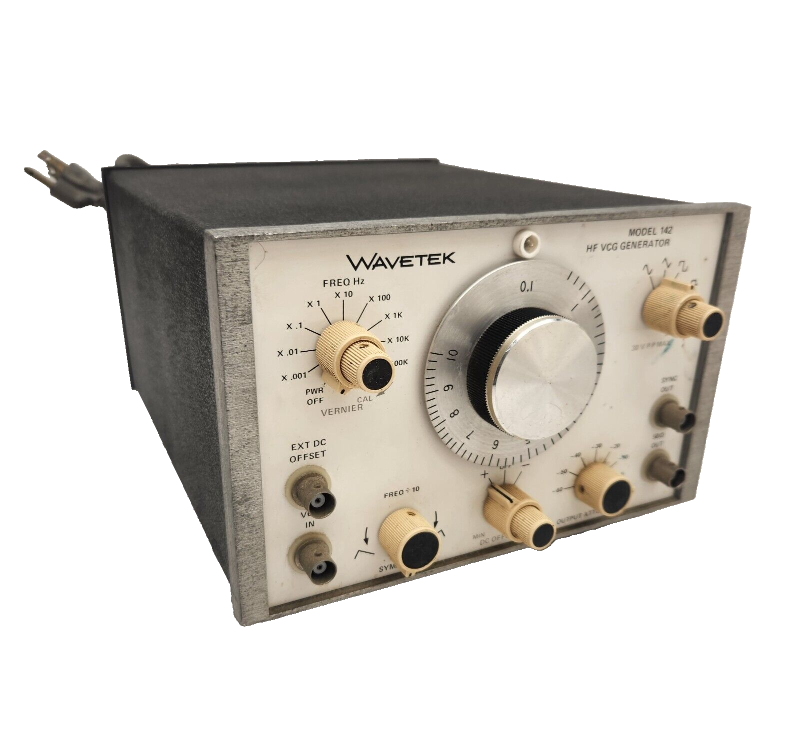 Wavetek Model 142 HF VCG Generator | Pre-Owned, Untested