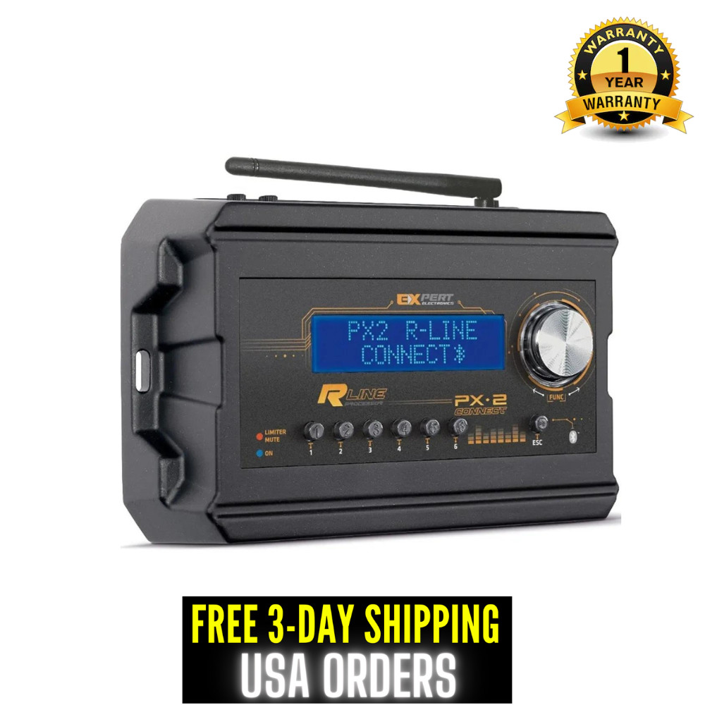 Banda Expert Px-2 Connect Bluetooth Digital Audio Processor Car Equalizer EQ
