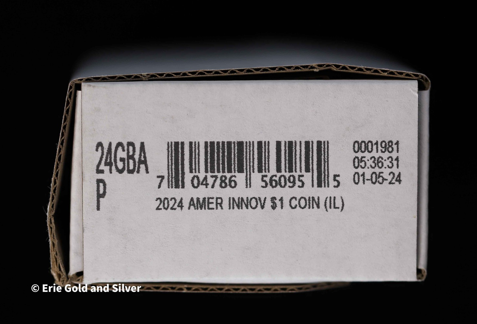 2024 P $1 Illinois American Innovation Bag 100 Coins in Sealed Mint Box | 24GBA