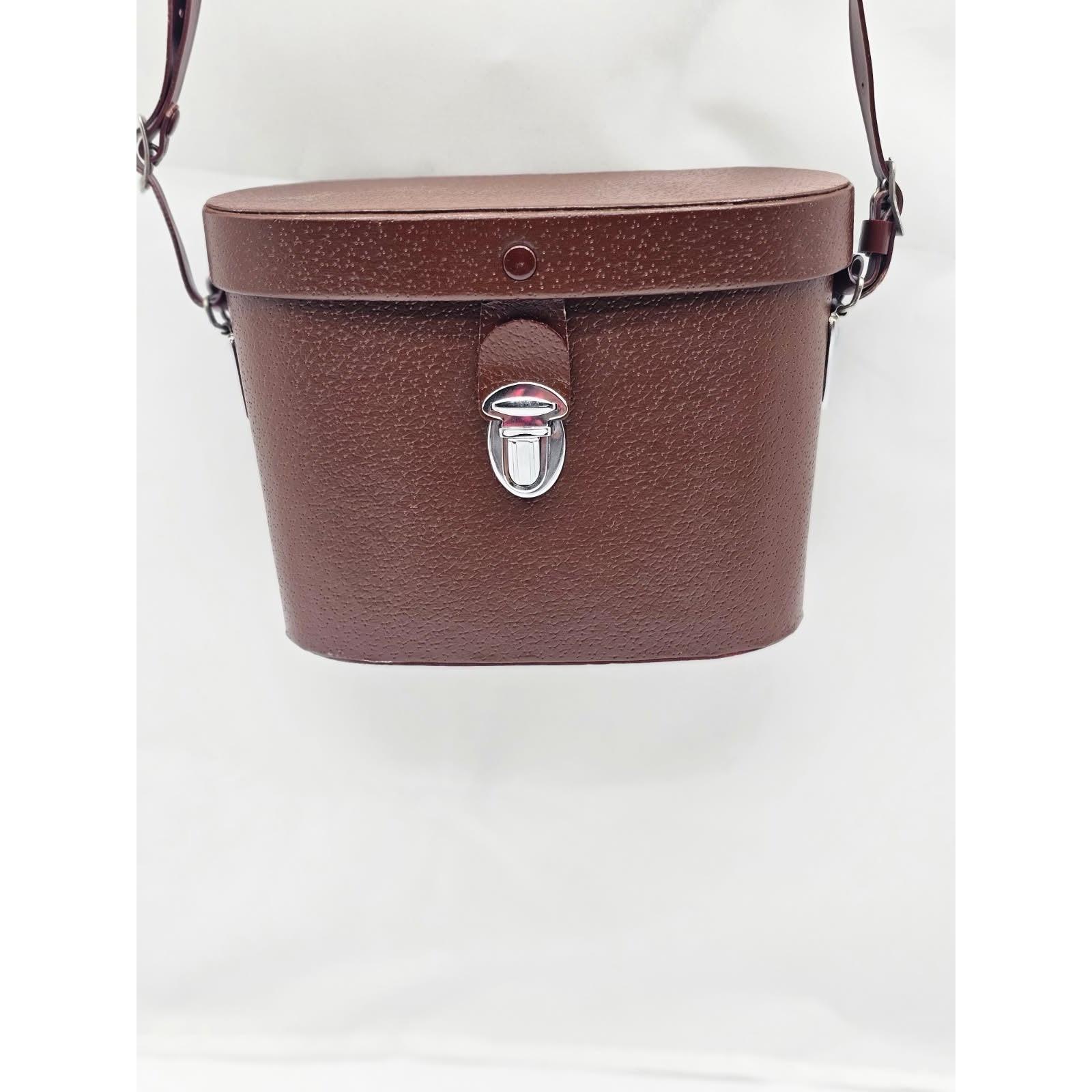 Binocular Case Unisex OS Brown Good Vintage Japan Hard Shell Latch