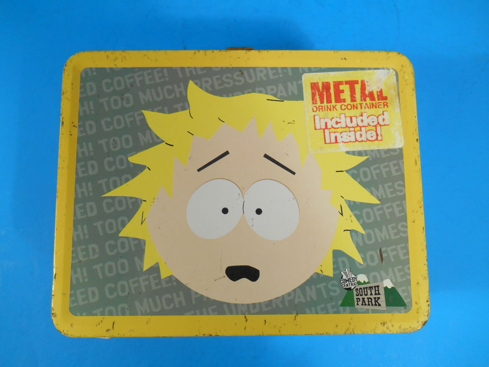 Vintage 2001 NECA South Park Tweek Metal Lunch Box No Thermos