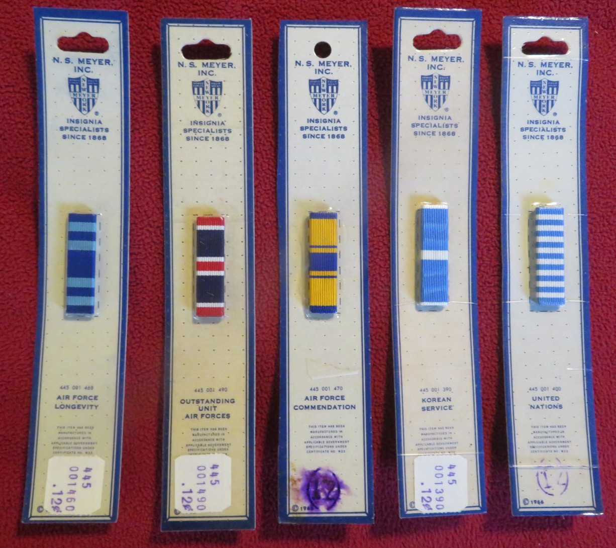 VTG NOS N.S. MEYER RIBBON(S) TAKE ONE TAKE ALL $5 SHIPPING