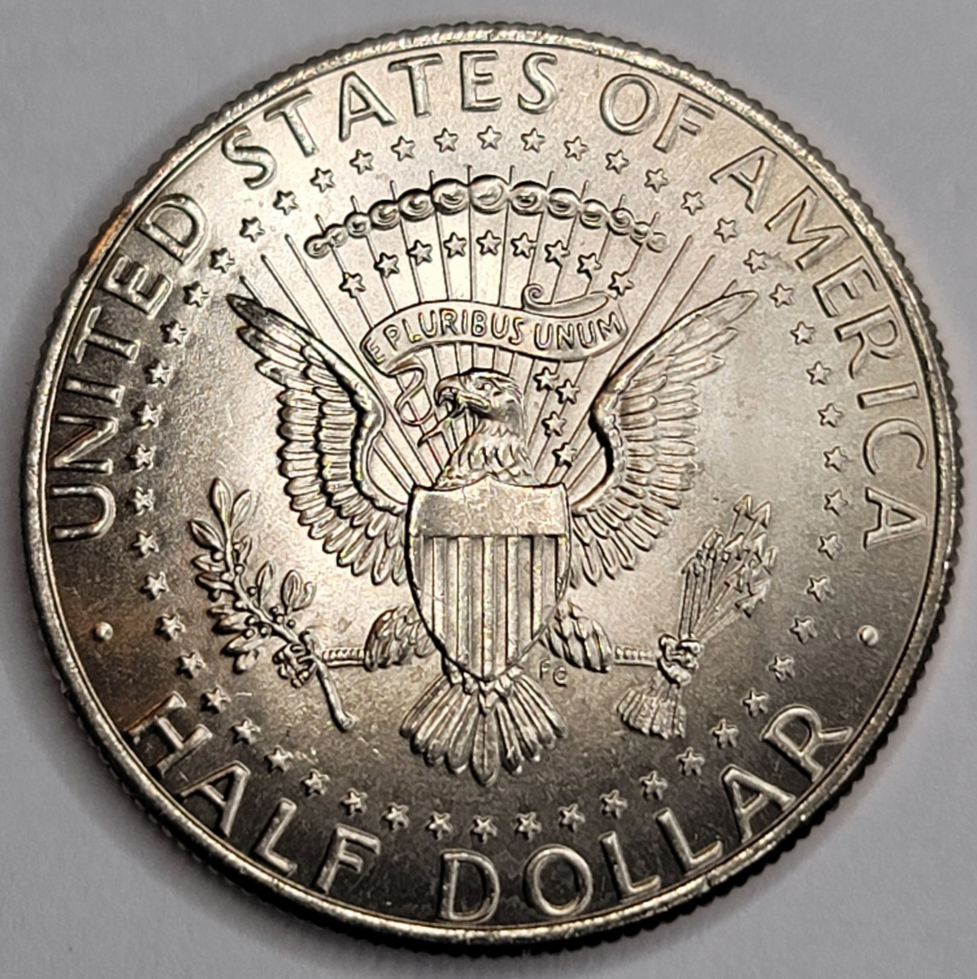 2016 P Kennedy Half Dollar Uncirculated from US Mint Rolls- CN-Clad
