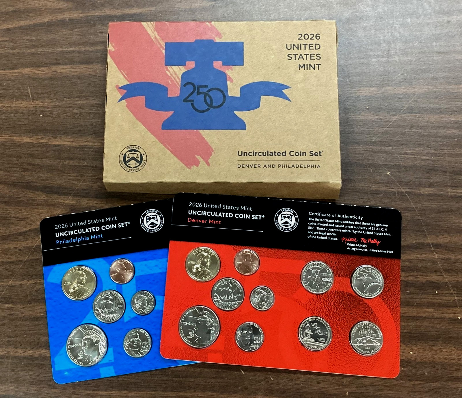 2026 Uncirculated Mint Set - IN HAND READY TO SHIP