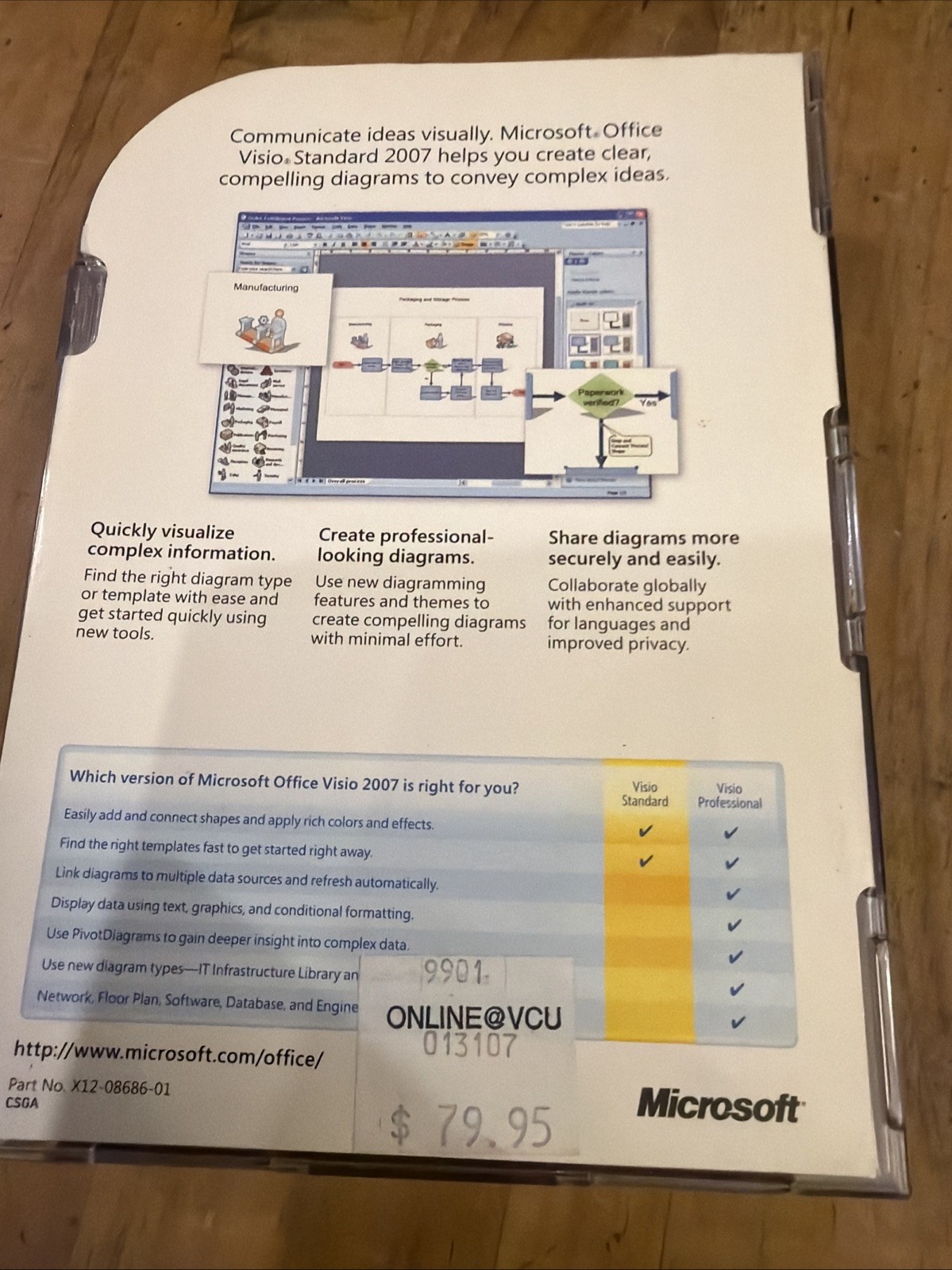 Microsoft Office Visio Standard 2007 New