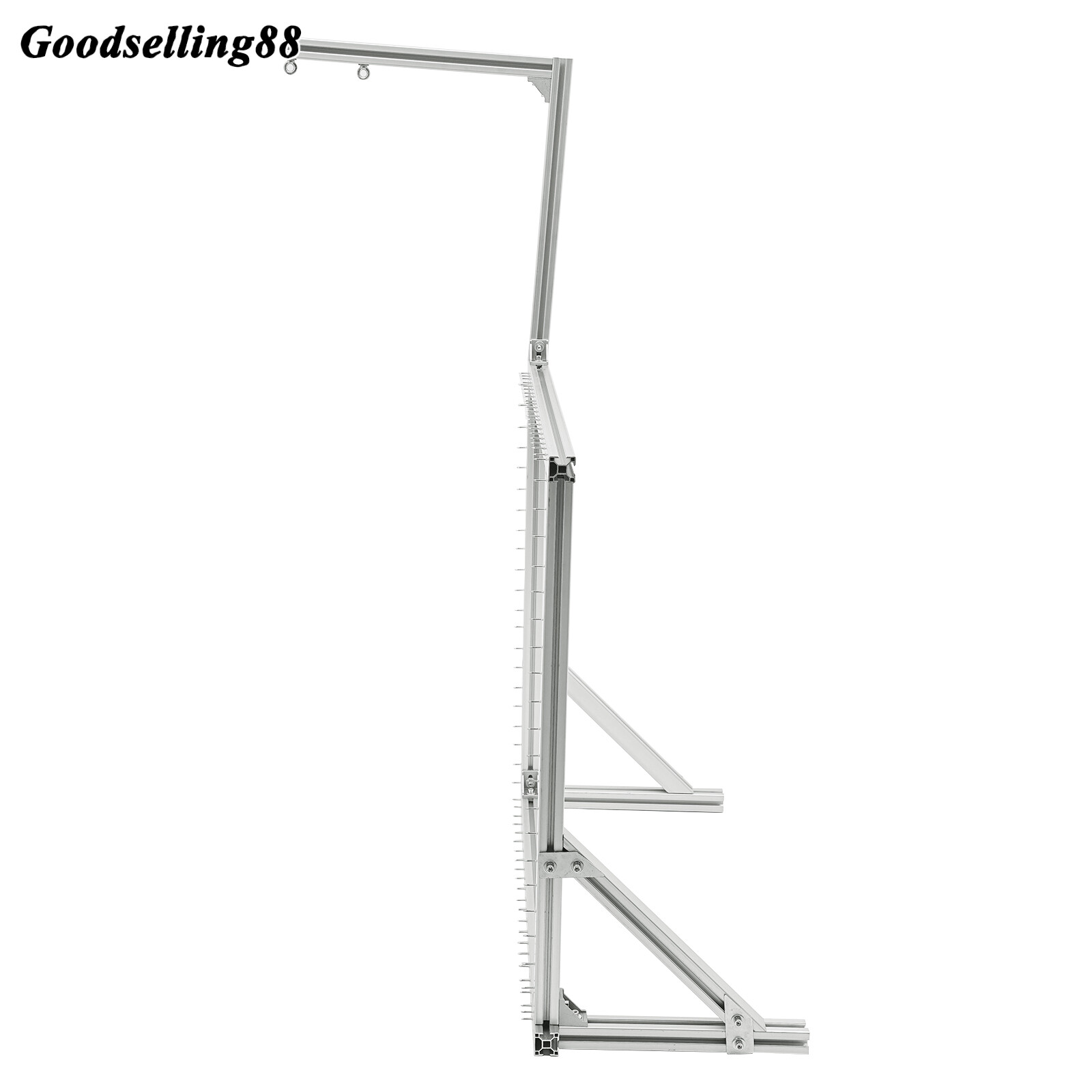 27.55 In Tufting Frame Silver Rug Tufting Frame Aluminium Alloy Tufting Frame