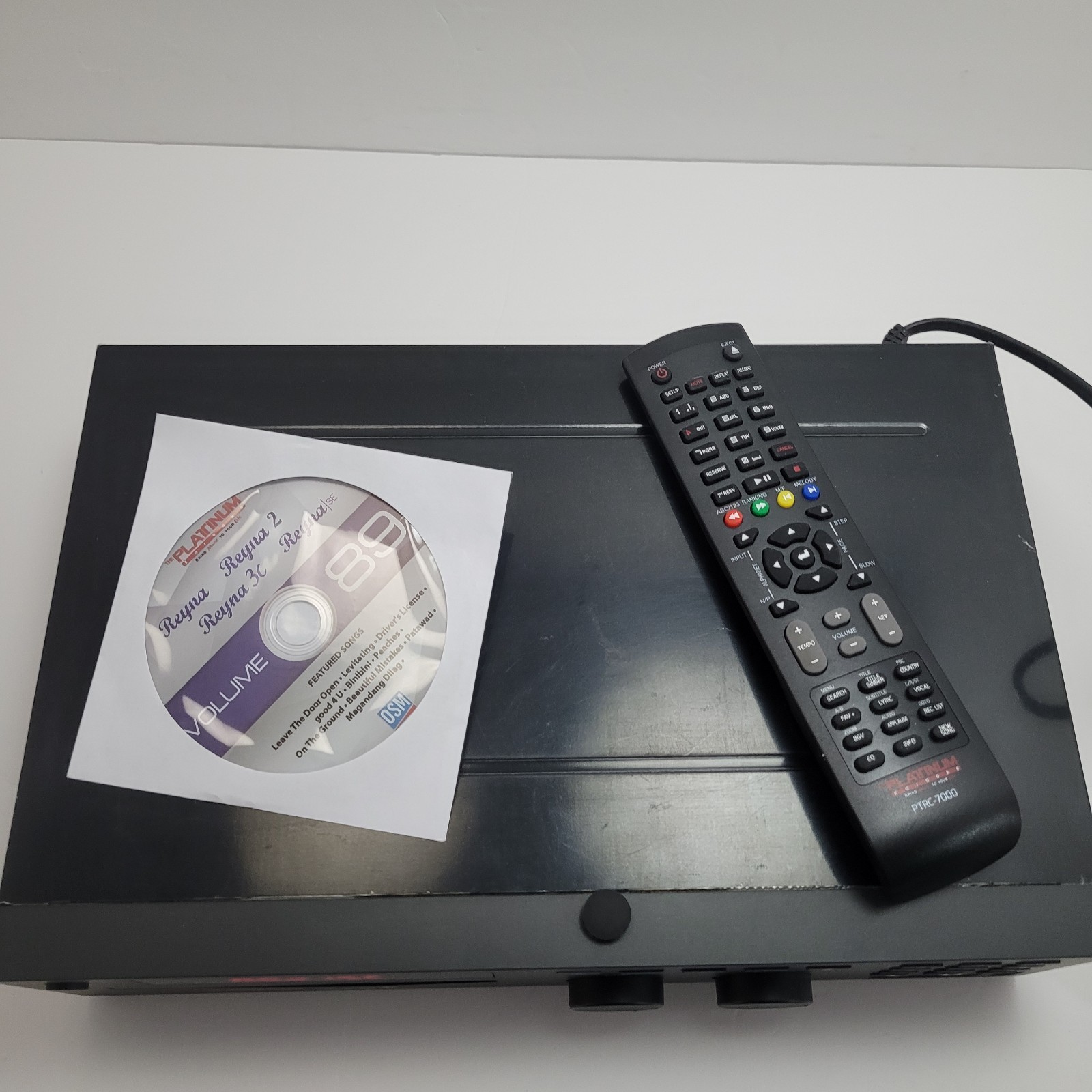 Rayna 3c Karaoke Player R-30 Version 1.5 With Remote Not Working Rare Disc Error