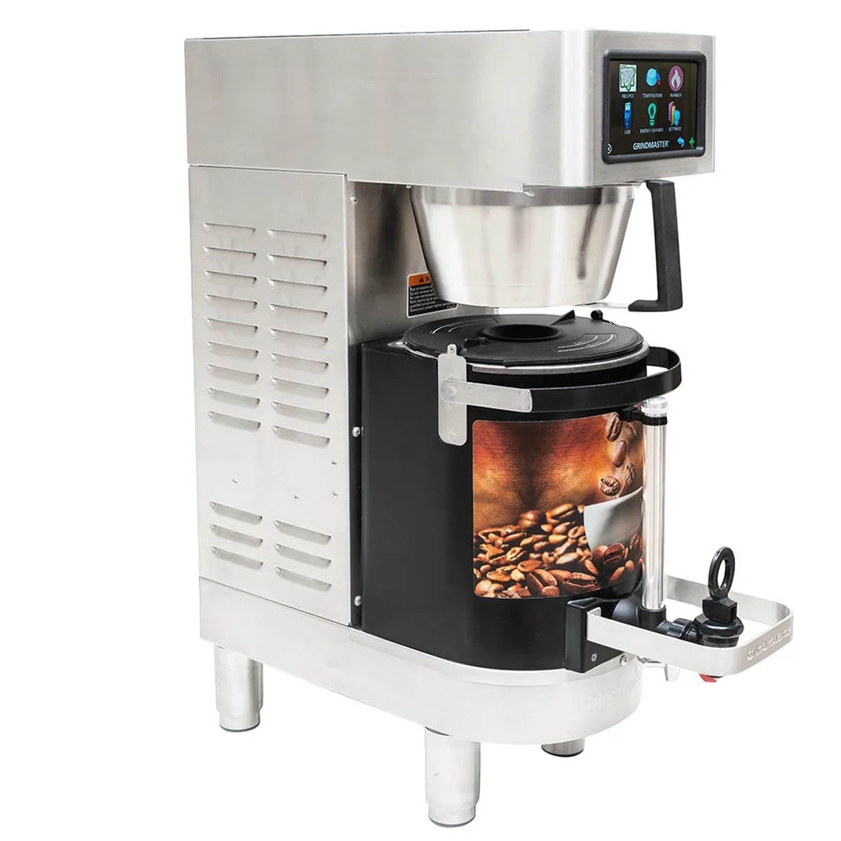 Grindmaster PBC-1W Single Coffee Brewer for Thermal Server For 1.5-Gal Warmer...