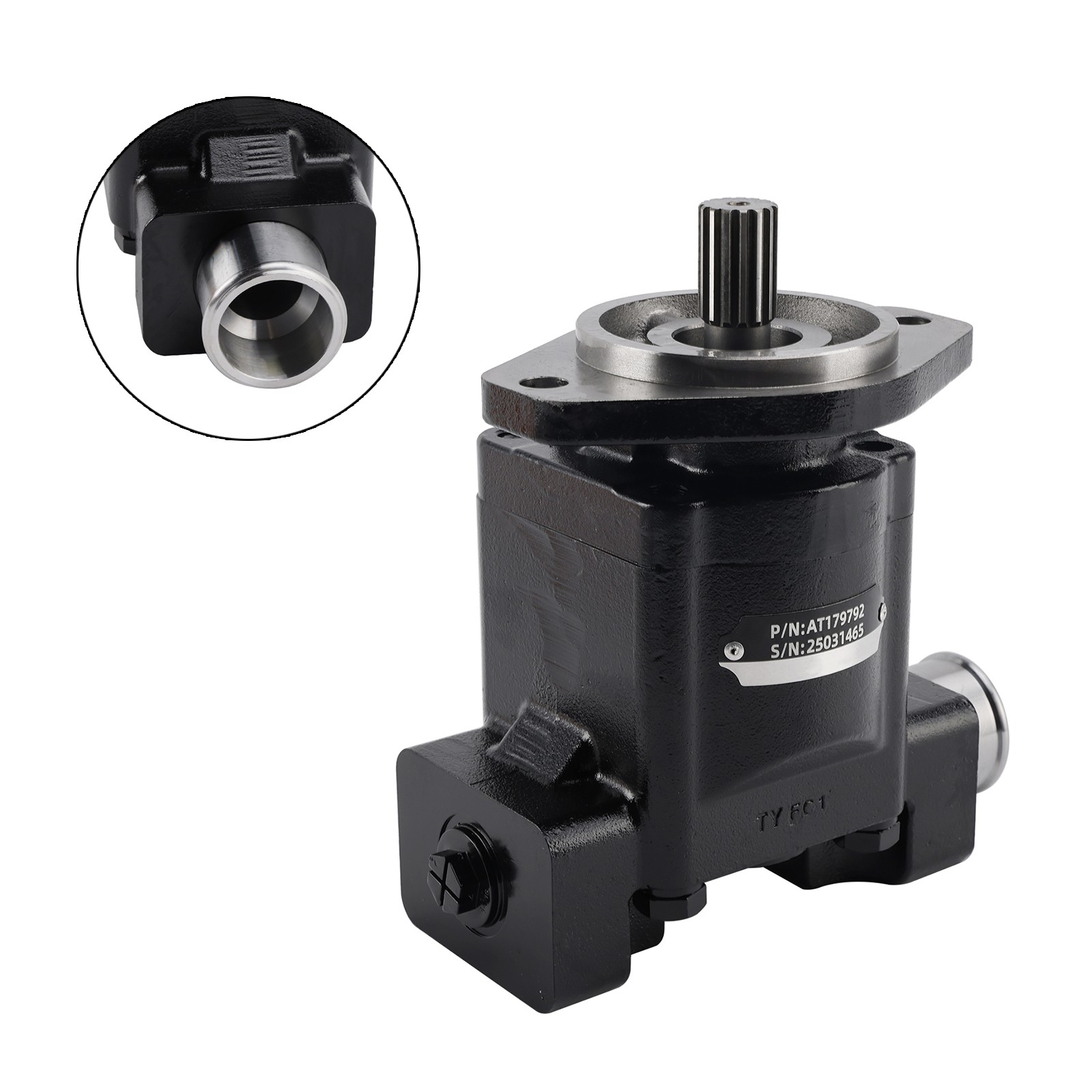 Hydraulic Pump AT179792 For John Deere Backhoe Loader 310K 310E 310J 310G 710D