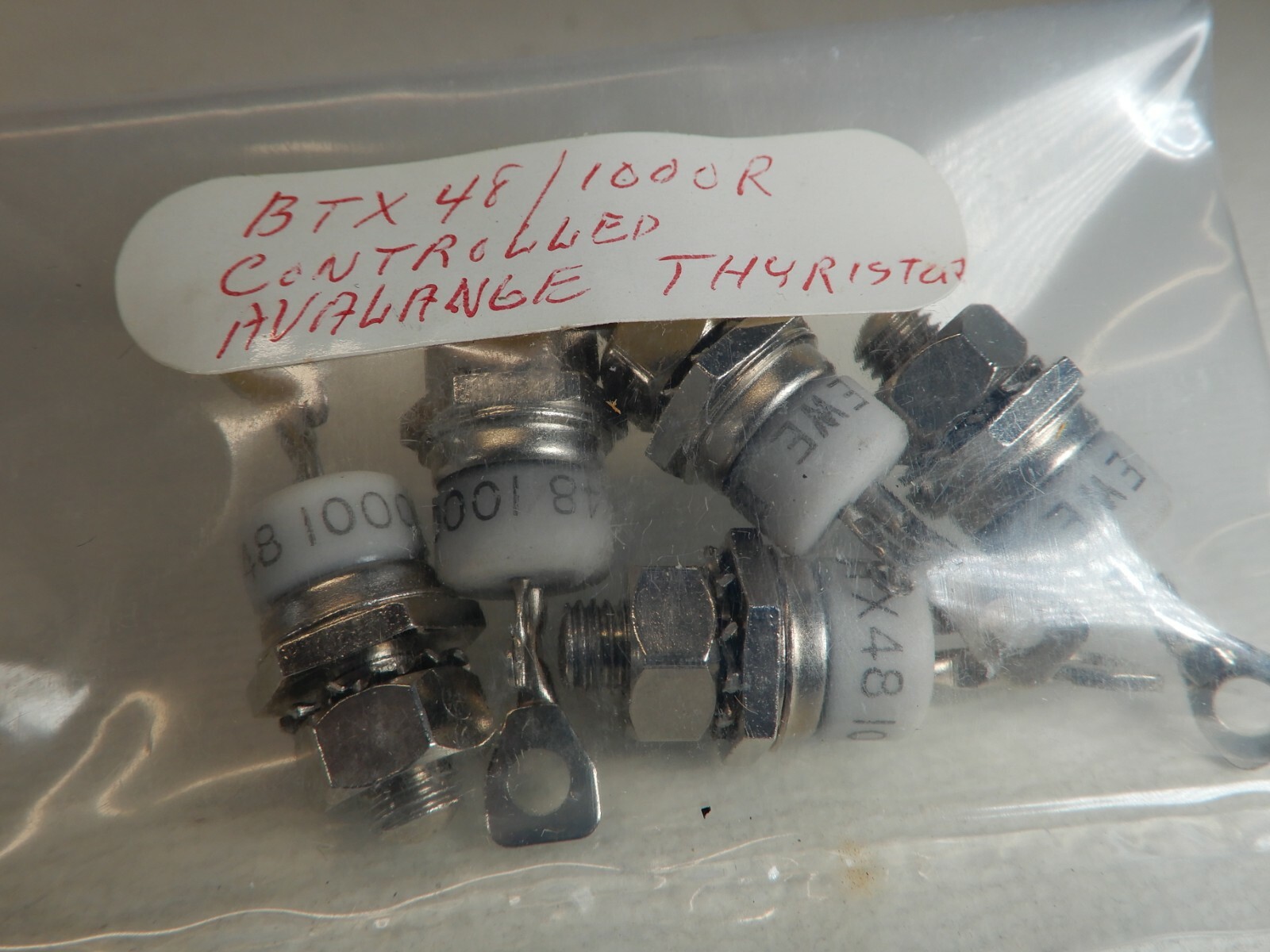 Philips BTX48 1000R Thyristors Qty 5 NOS