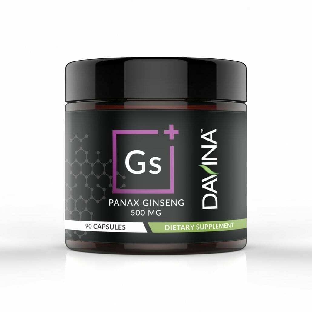 Ginseng (Circulation, Energy, Stress, Vitality) 90 caps by Davina