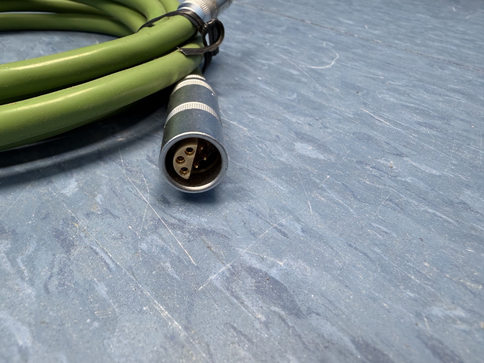 Lemo Pop .25 Green Colored Video Cable Free Shipping 60 Day Warranty Medical