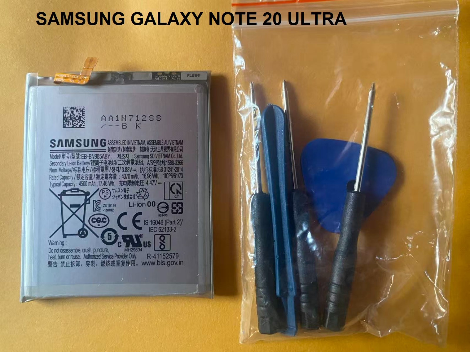 Original OEM Battery for Samsung Galaxy Note 20 Ultra 5G